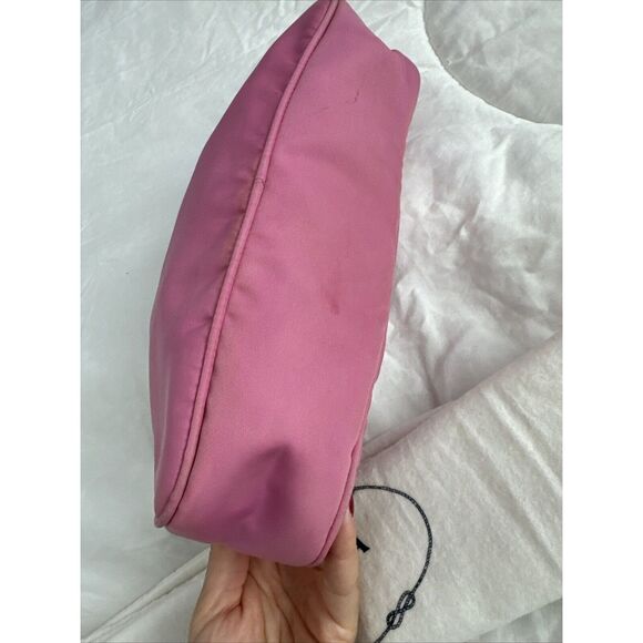 PRADA Y2K Pink Mini Shoulder Bag W/dust Bag - Picture 12 of 16
